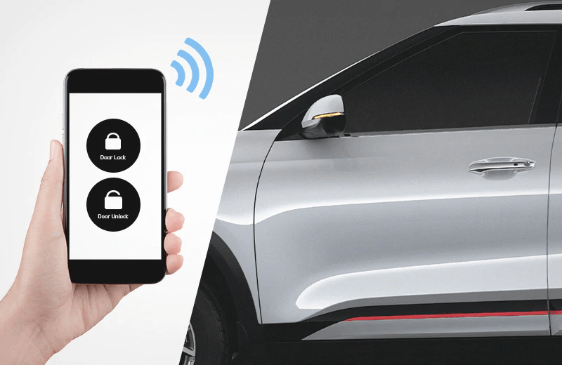 Remote door lock / unlock                                                                                    Lock/unlock the car remotely through the UVO app