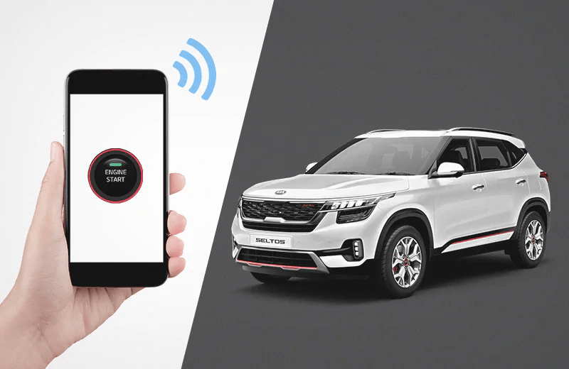 Remote engine start/stop
Start/stop the vehicle engine remotely with UVO app.
Note: Available in AT only